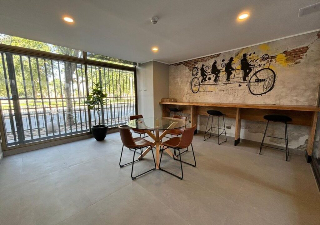 Arriendo departamento amoblado 1D1B Cerrillos Plaza Buzeta 9